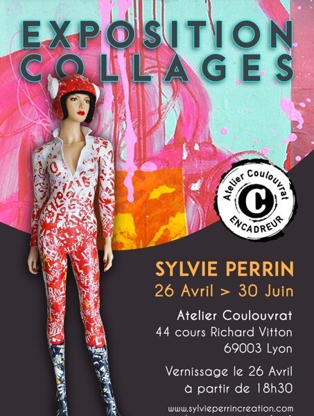 galerie coulouvrat - exposition Collages - Sylvie Perrin